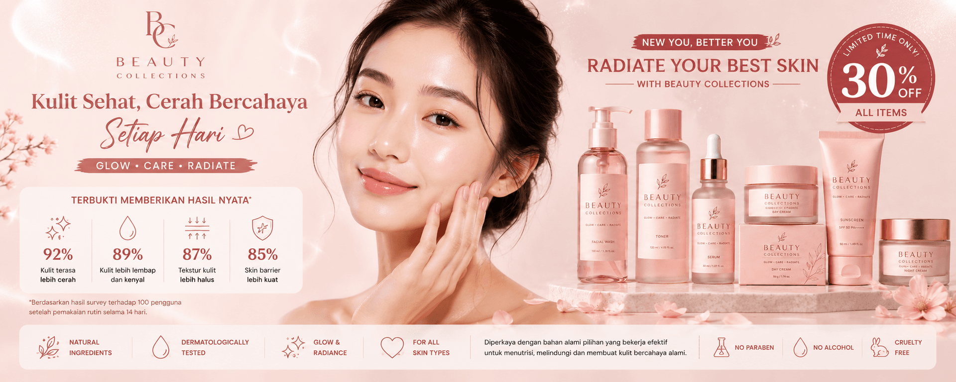 Banner toko Beauty Collections ke-2